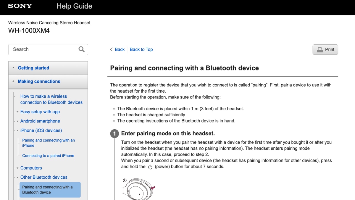 Apple Watch Bluetooth headphones pairing Step 1
